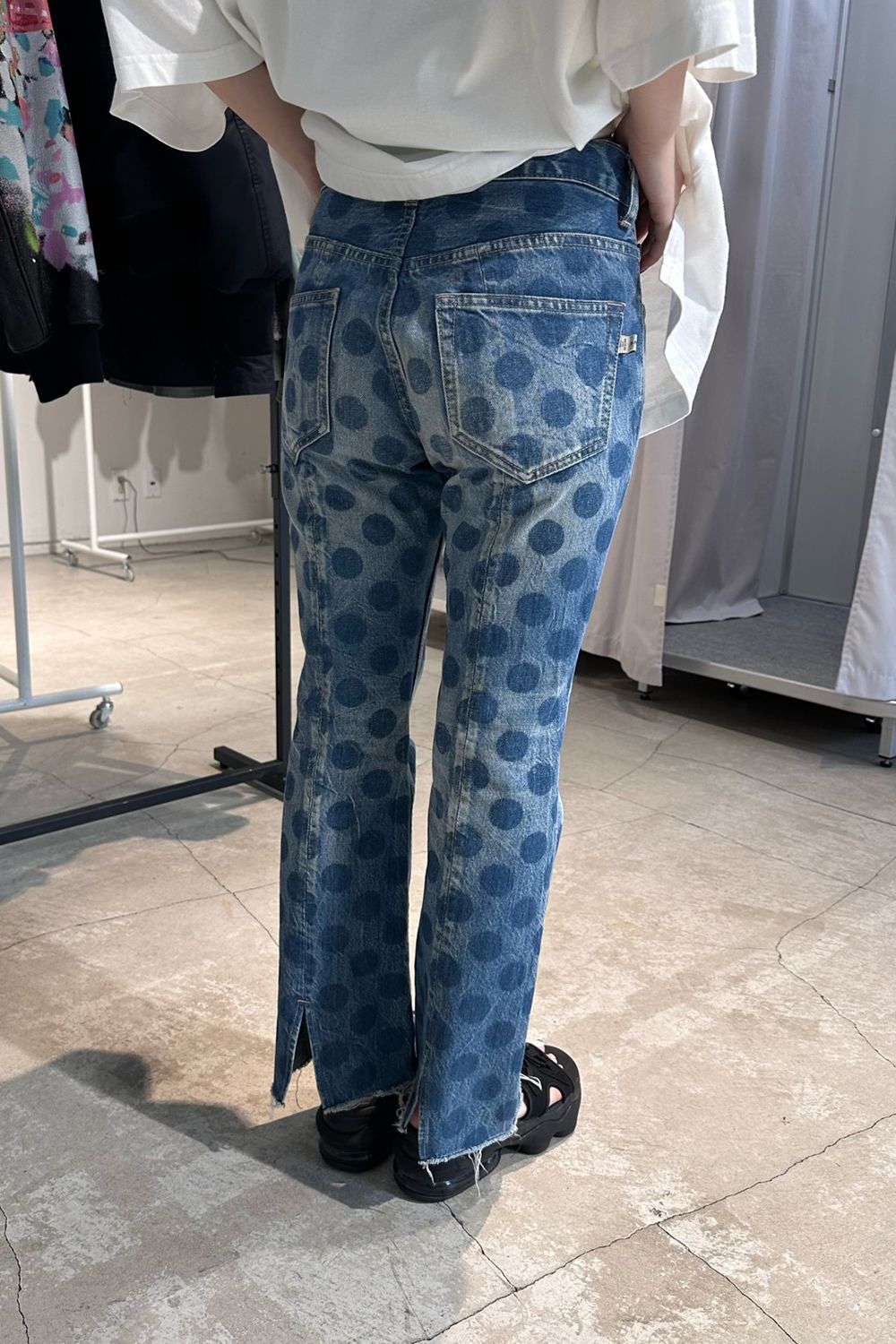 買い誠実 FLARE DENIM 【レディース】DOT - FACETASM PANTS ドット / パンツ