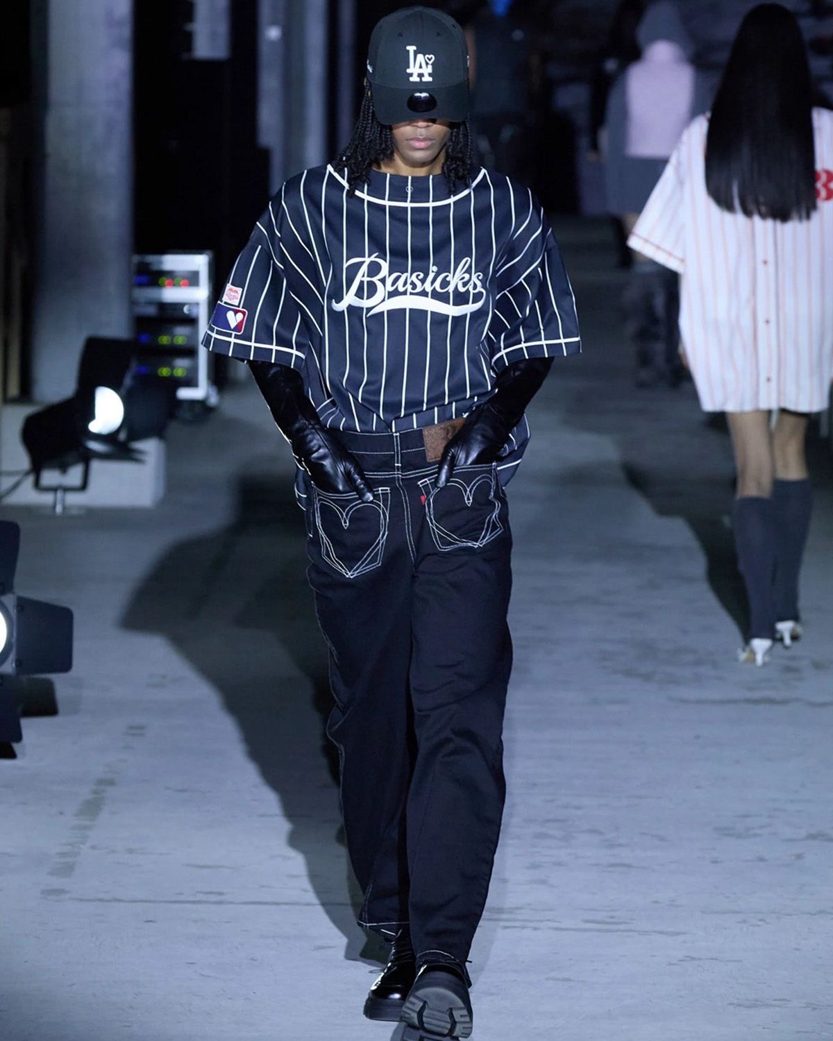 【25AW】Back/Front Baseball Shirt / バックフロント ベースボールシャツ (ブラック)
