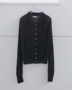 オーバーニットシャツ (ブラック) Over Knit Shirts (Black) / 26AW 【6月29日まで期間限定予約】