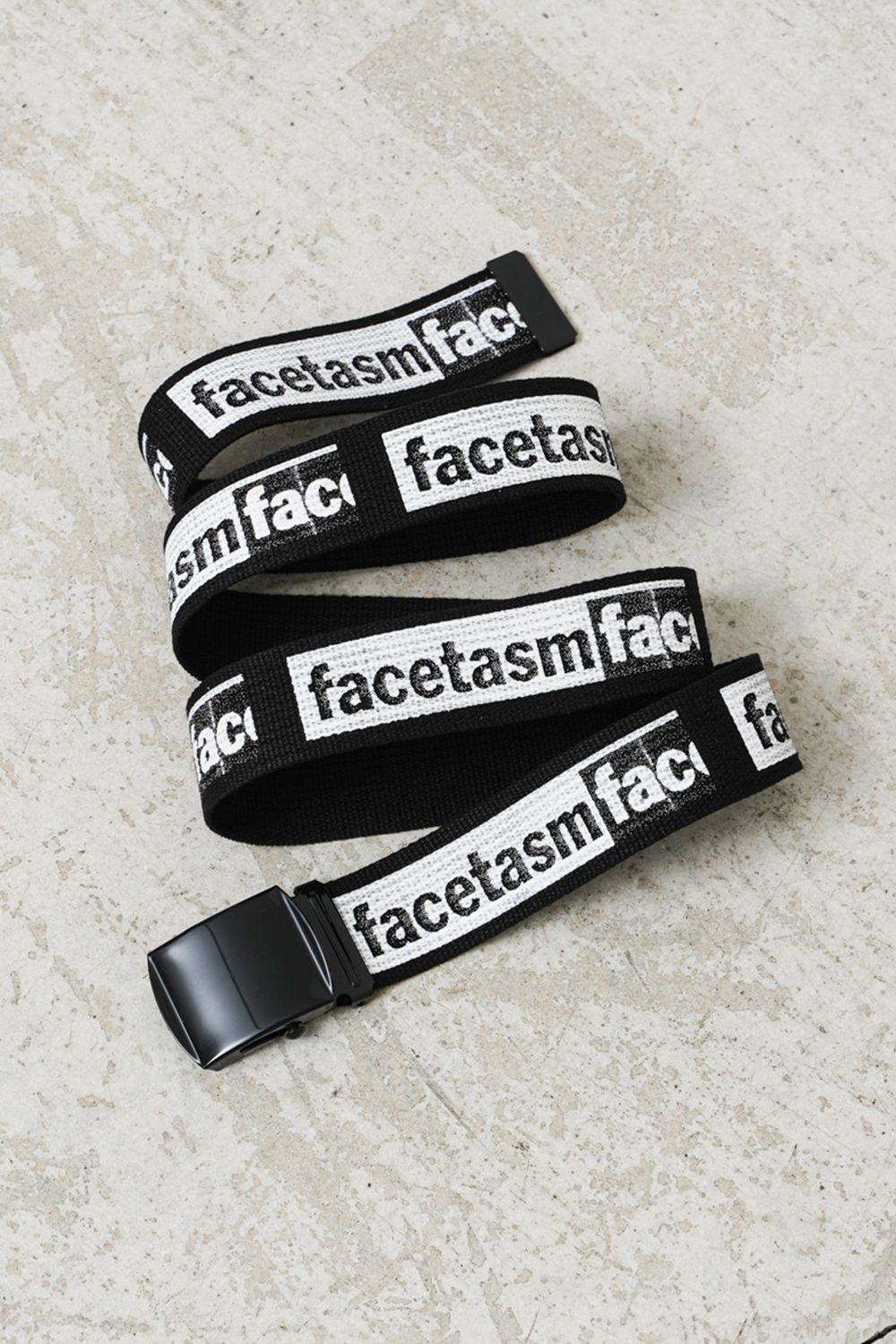 FACETASM - FACETASM GI BELT / ファセッタズムジーベルト (ブラック 