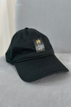 PALM TREE TAG CAP / パームツリータグキャップ / ユニセックス (ブラック)