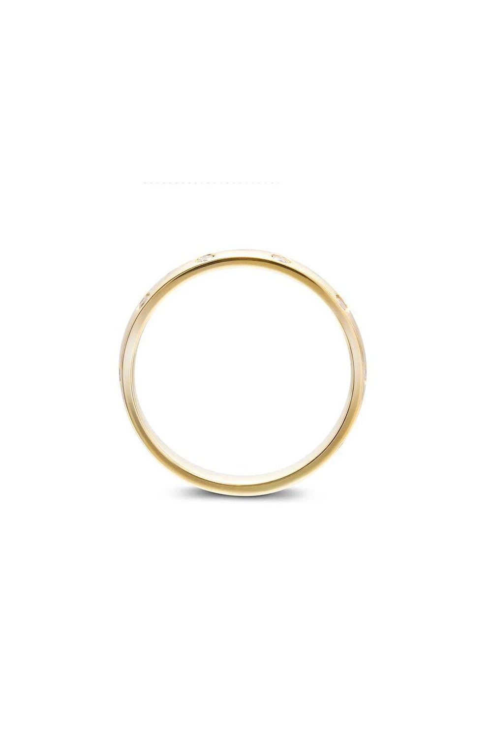 DOT RING / ドット リング K9/K18 (イエローゴールド)