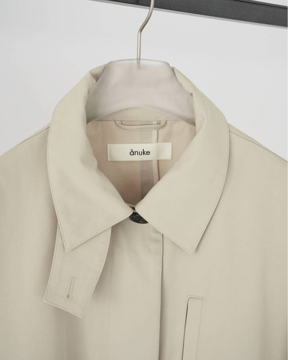 Over Half Coat (Ivory) / オーバーハーフコート (アイボリー) / 26SS