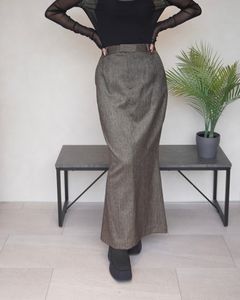 【25AW】【THE C】ICHIGUN SKIRT / イチグンスカート (ブラウン)