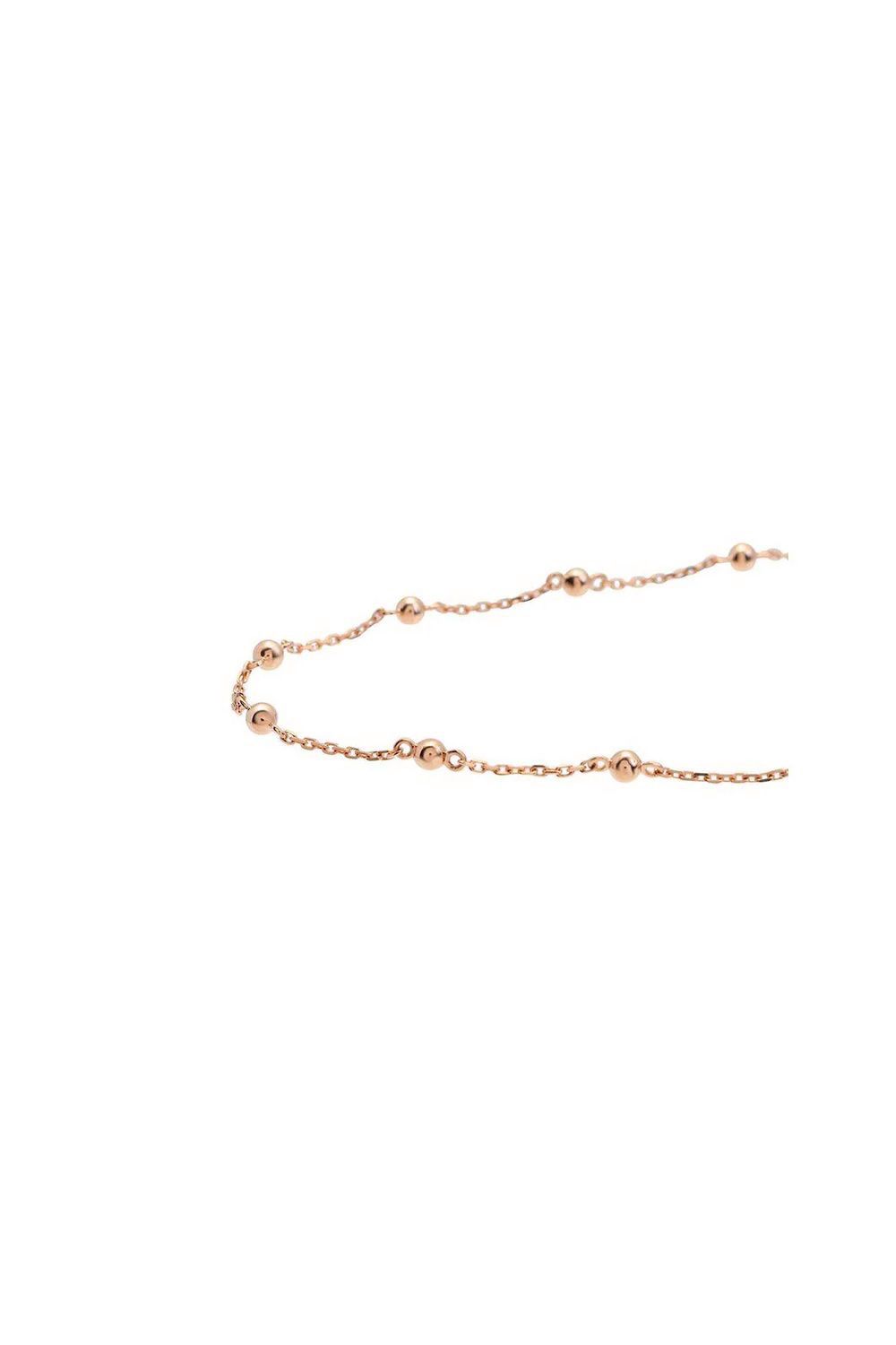 TWIN CHAIN NECKLACE / ツイン チェーン ネックレス K18 (ピンクゴールド)