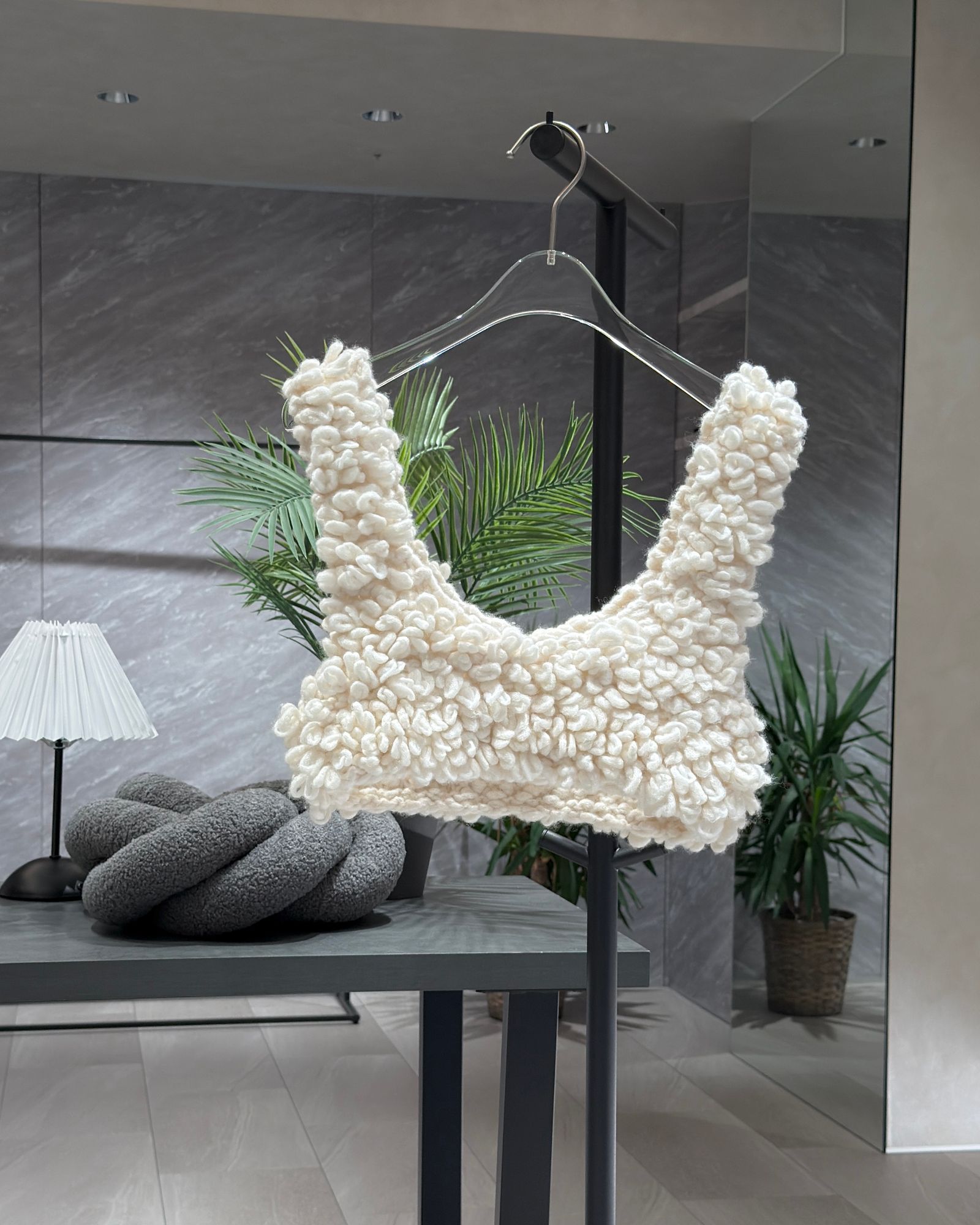 ànuke - 【25AW】Loop Knit Vest / ループニットベスト (アイボリー