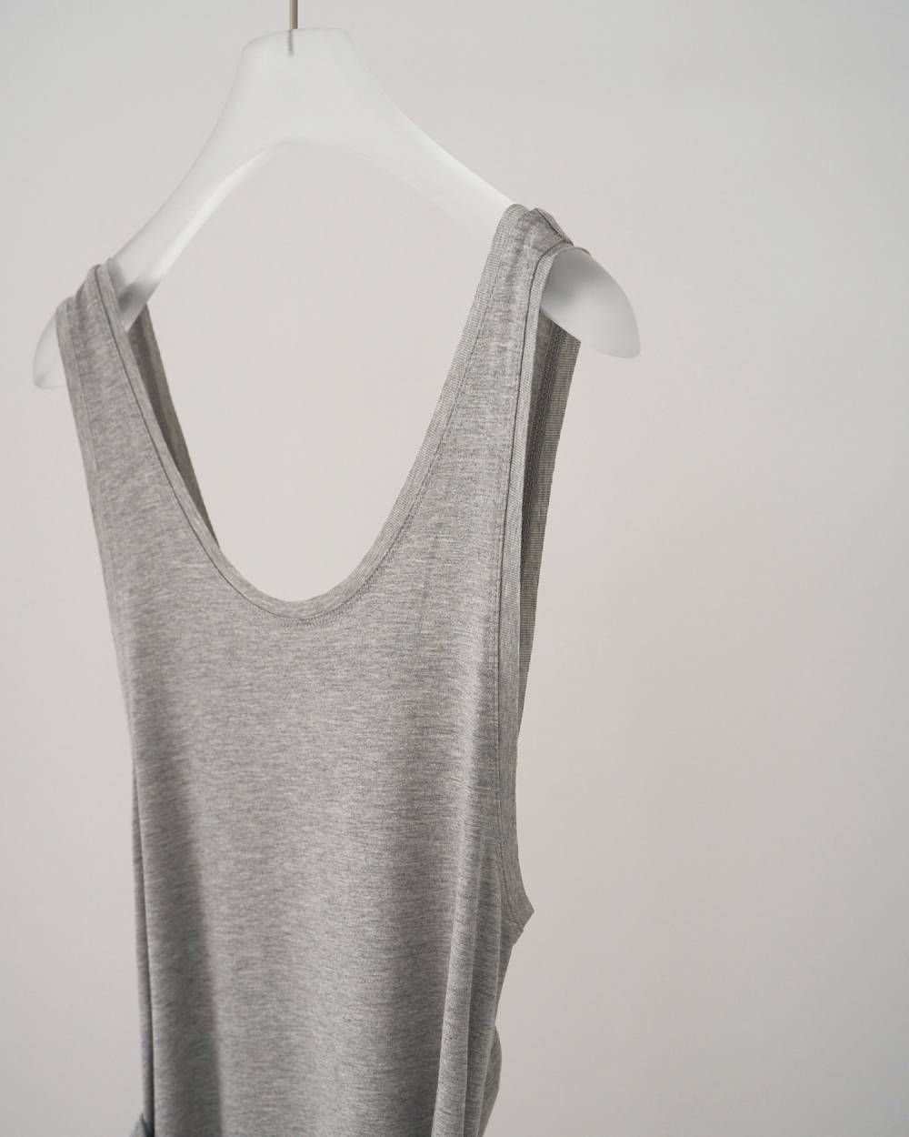 スリーブレス カットワンピース (グレー) Sleeveless Cut Onepiece (Gray) /  26SS
