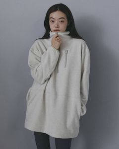 フリース 2ウェイ ワンピース (オートミール) Fleece 2way Onepiece (Oatmeal) /  26AW