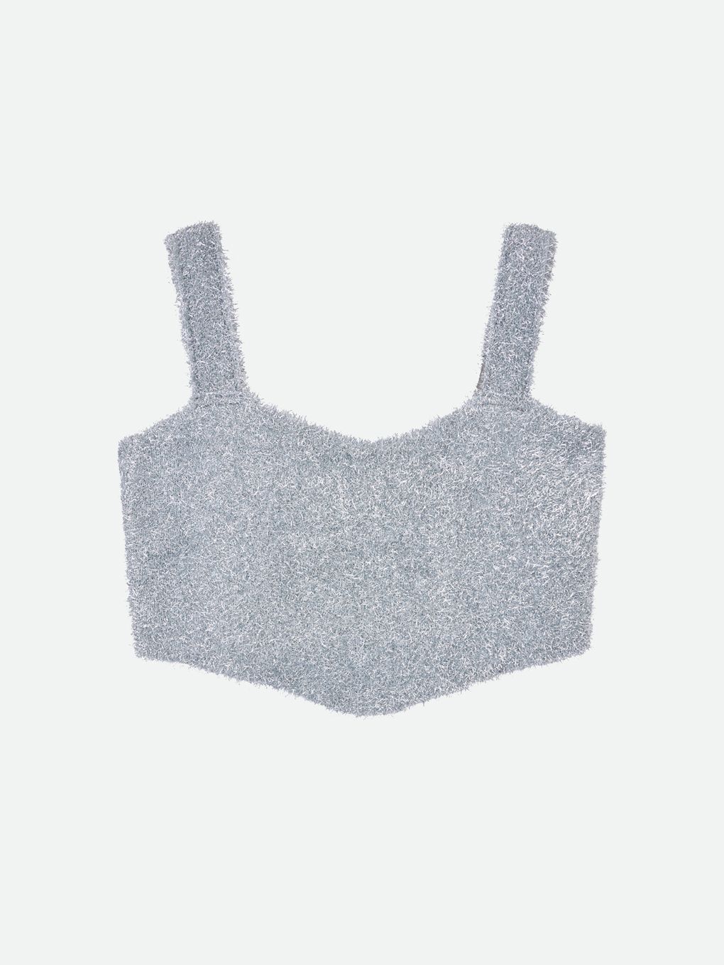 NOUNLESS - GLITTER KNIT BUSTIER / グリッターニット ビスチェ