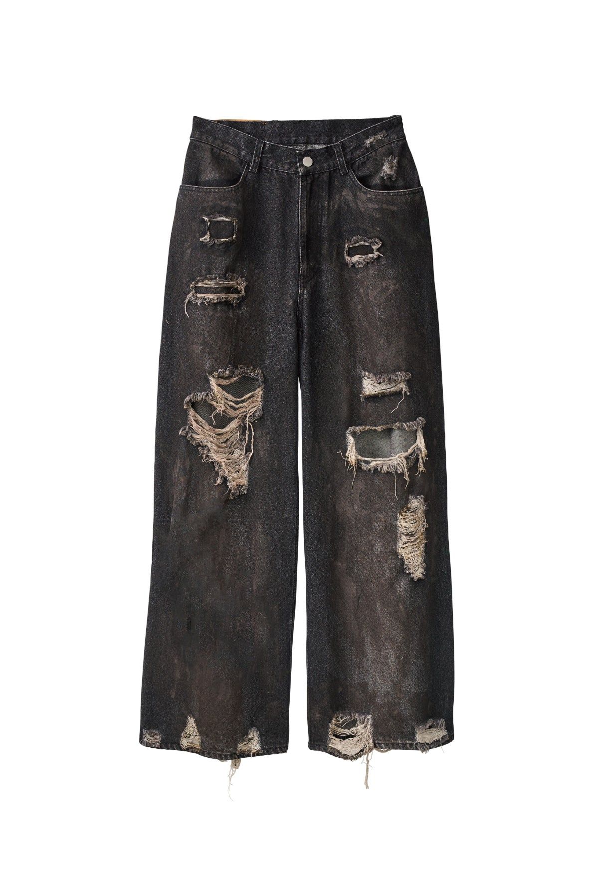 Knuth Marf - damage denim pants / ダメージ デニムパンツ