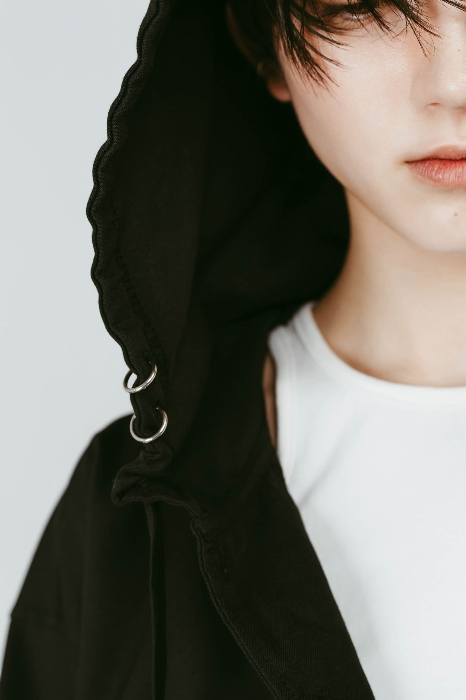 UVプロテクション フーディ (ブラック) UV protection hoodie(unisex) (Black) /  26SS