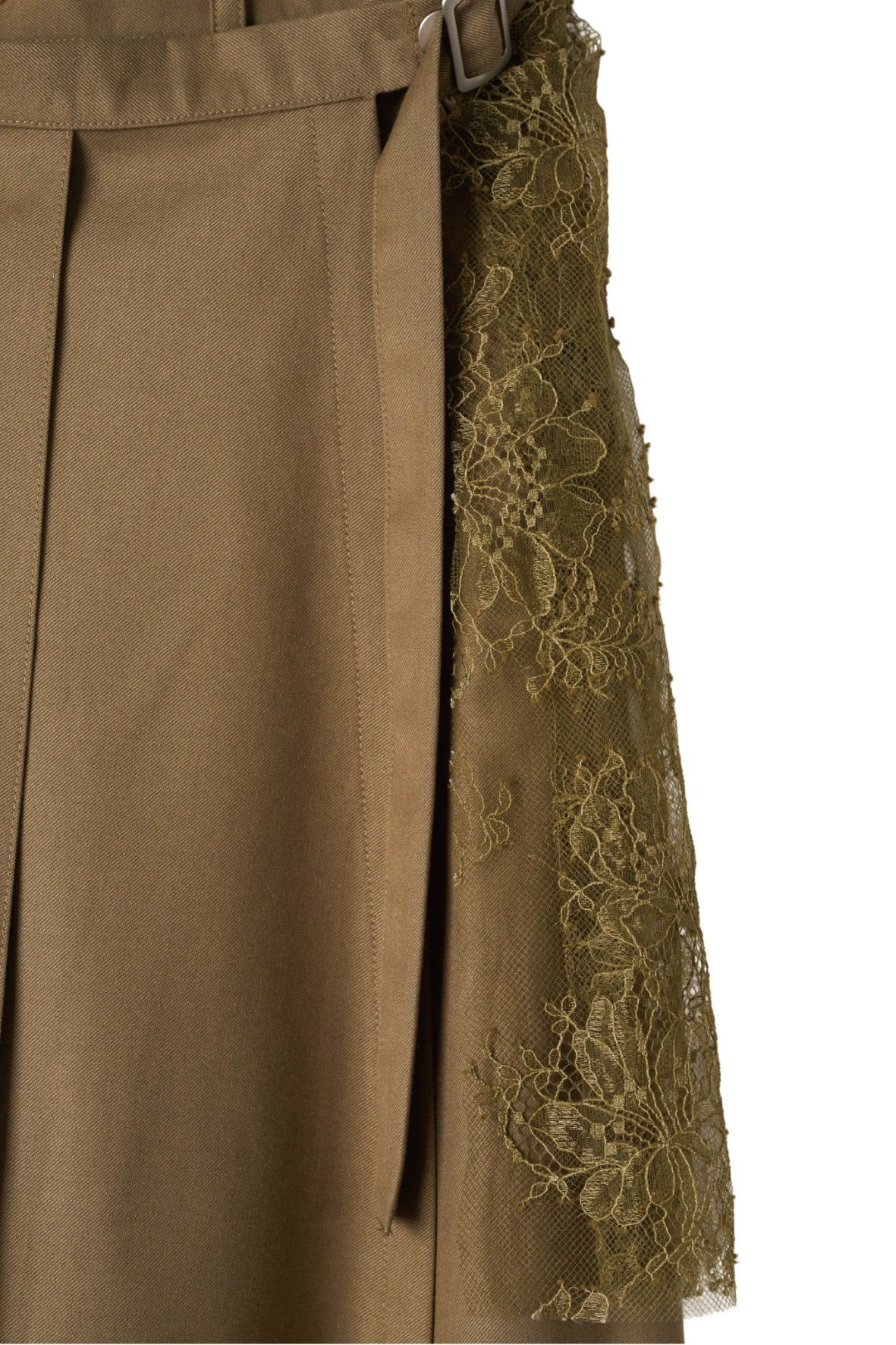 プリーツスカートパンツ (ベージュ) pleated skirt pants (Beige) / 26AW