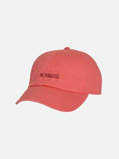 NOUNLESS LOGO CAP / ナウンレスロゴ キャップ (コーラル)