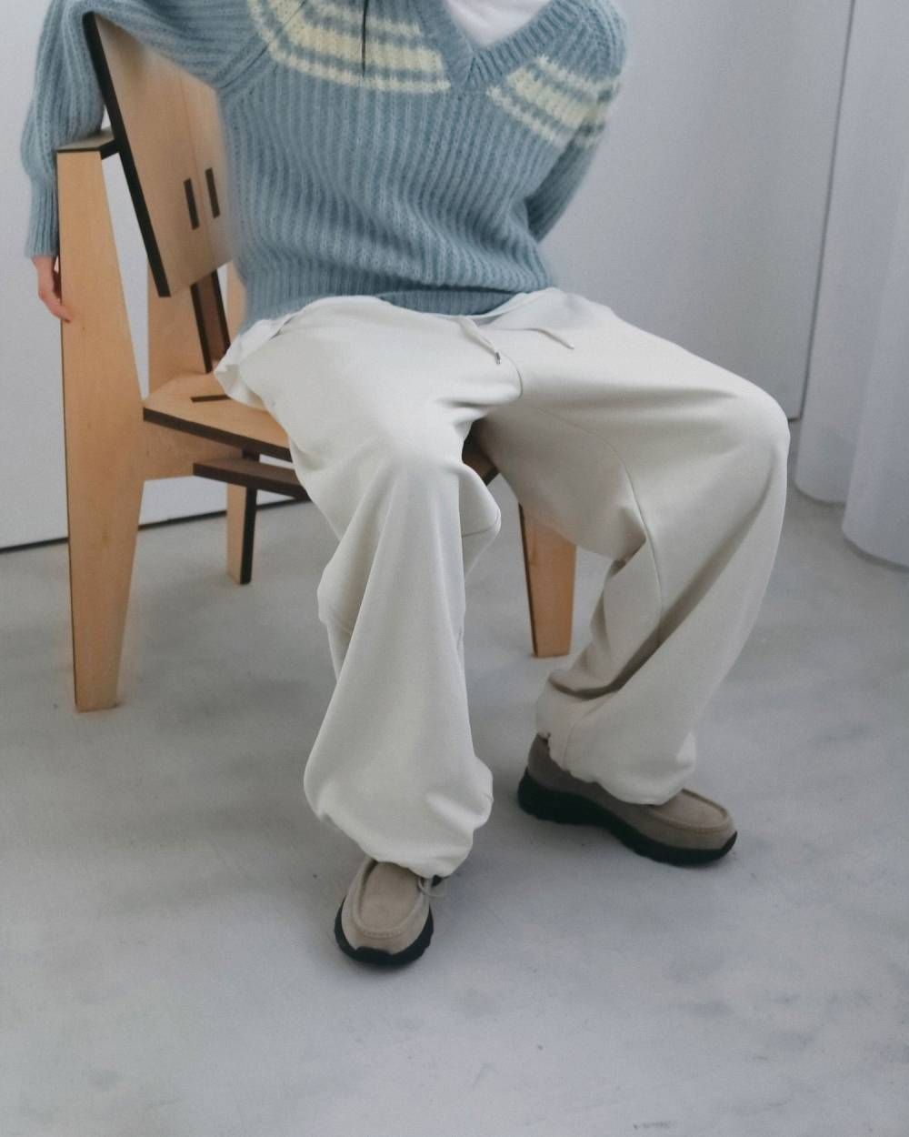 エコスエードモカシン (ベージュ) Eco Suede Moccasin (Beige) / 26AW 【6月29日まで期間限定予約】