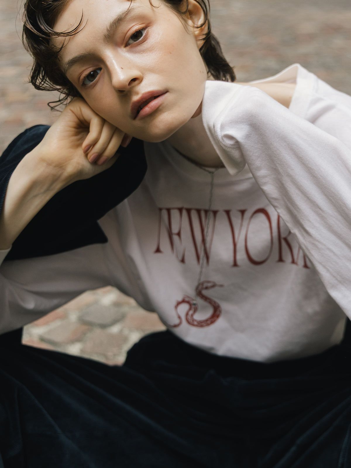 パーマネント ロングスリーブ Tシャツ (NEW YORK SNAKE) PARMANENT L/S TEE /  26AW
