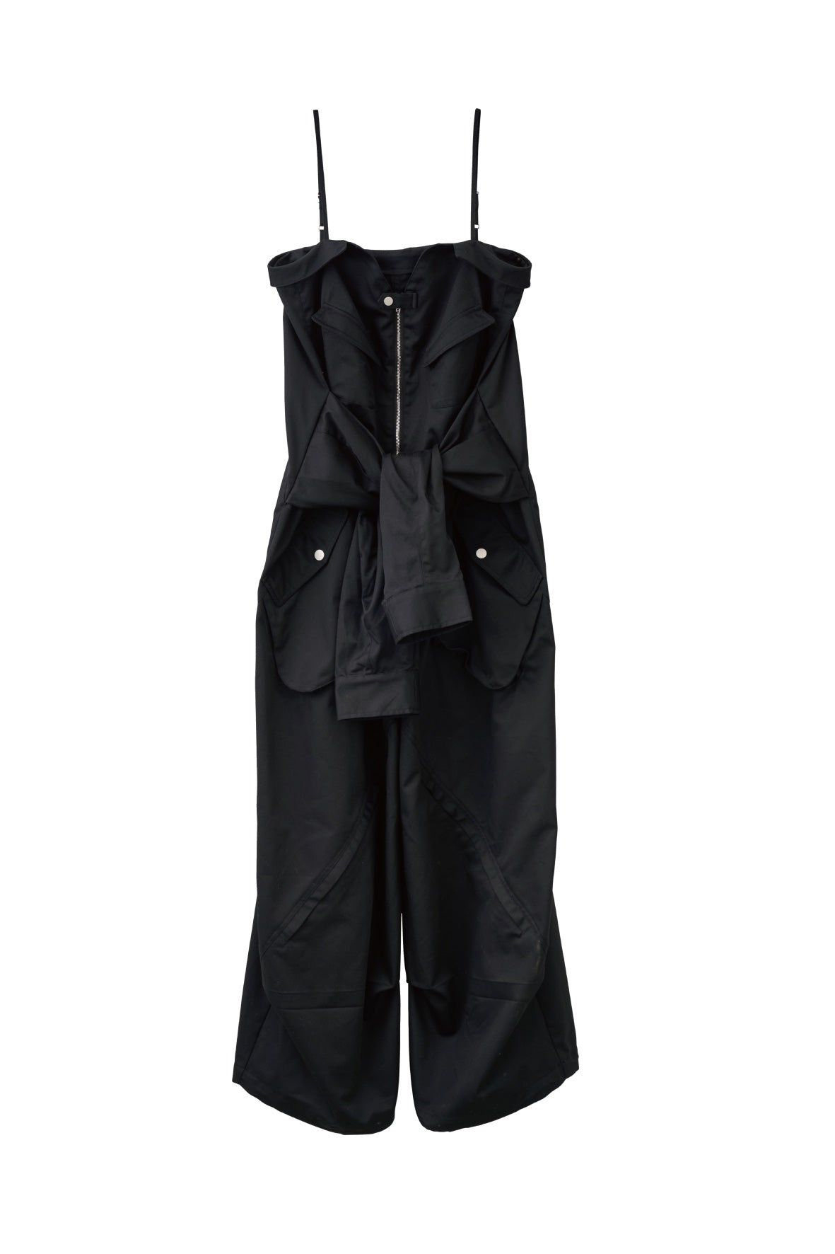 2way front cross all in one / 2ウェイ フロントクロス オールインワン (ブラック) / 25SS