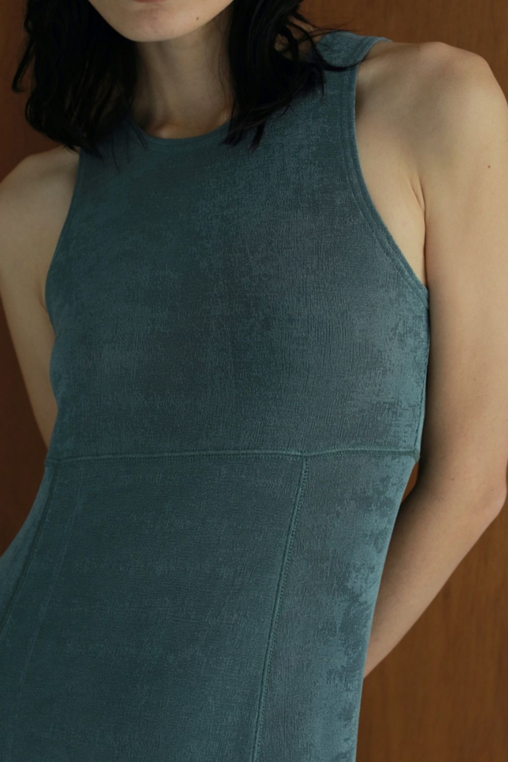 Jersey Maxi Onepiece / ジャージーマキシワンピース (ブルー)