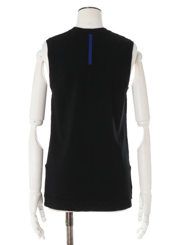 BASIC KNIT TT / ベーシックニットタンクトップ (ブラック)