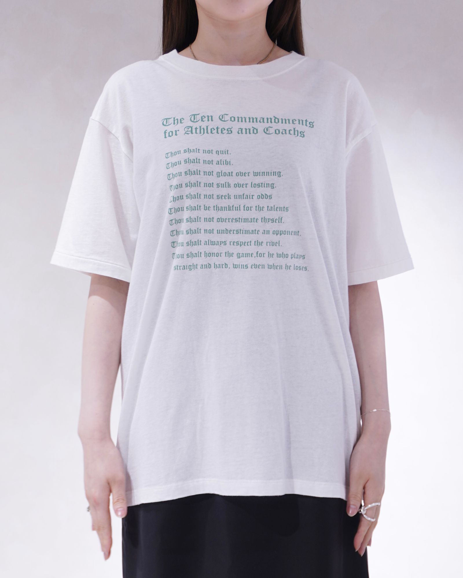 パーマネント Tシャツ (ライトグリーン) PARMANENT TEE