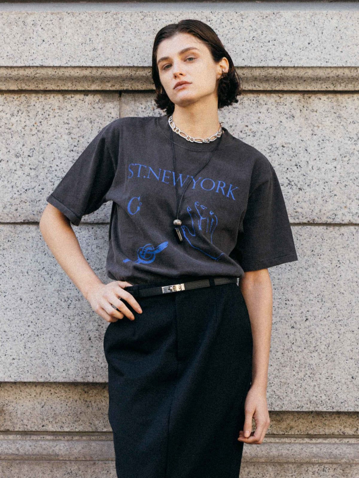 パーマネント Tシャツ (NEWYORK) PARMANENT TEE (NEWYORK) /  26SS