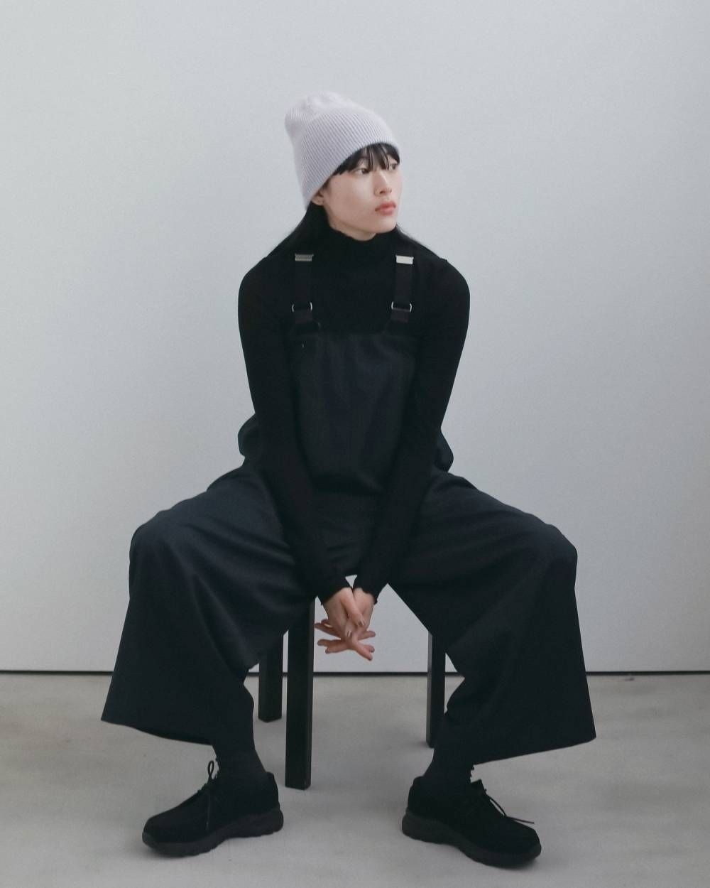 ラクーンニット ビーニー (ラベンダー) Raccoon Knit Beanie (Lavender) / 26AW 【6月29日まで期間限定予約】