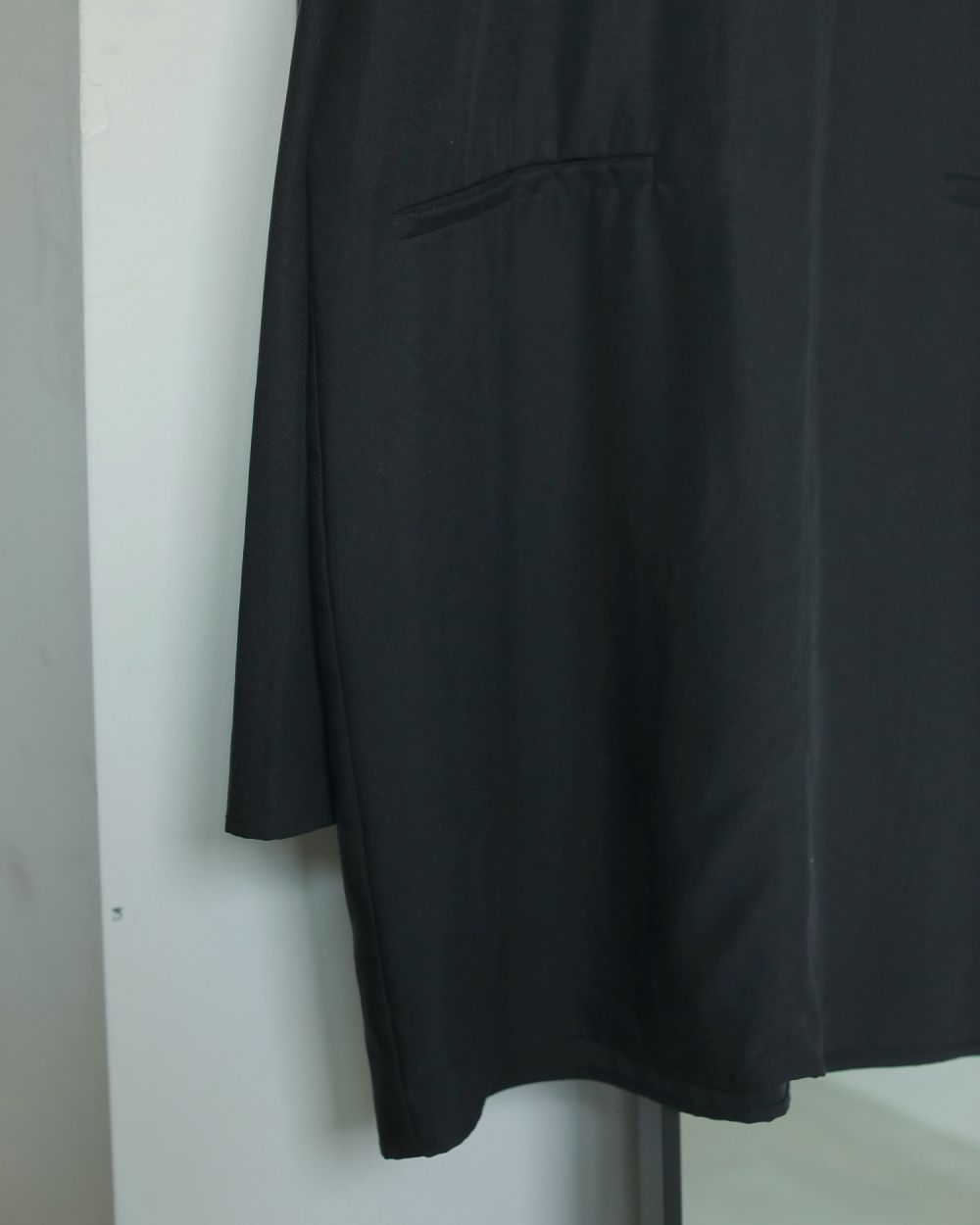 Cocoon Mini Onepiece / コクーン ミニワンピース (ブラック)