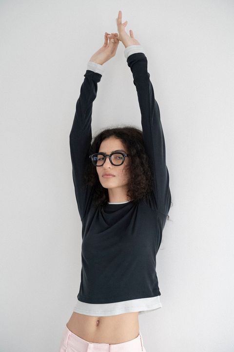 Layered Like Tops (Dark Gray / レイヤードライクカットソートップス (ダークグレー) / 26SS