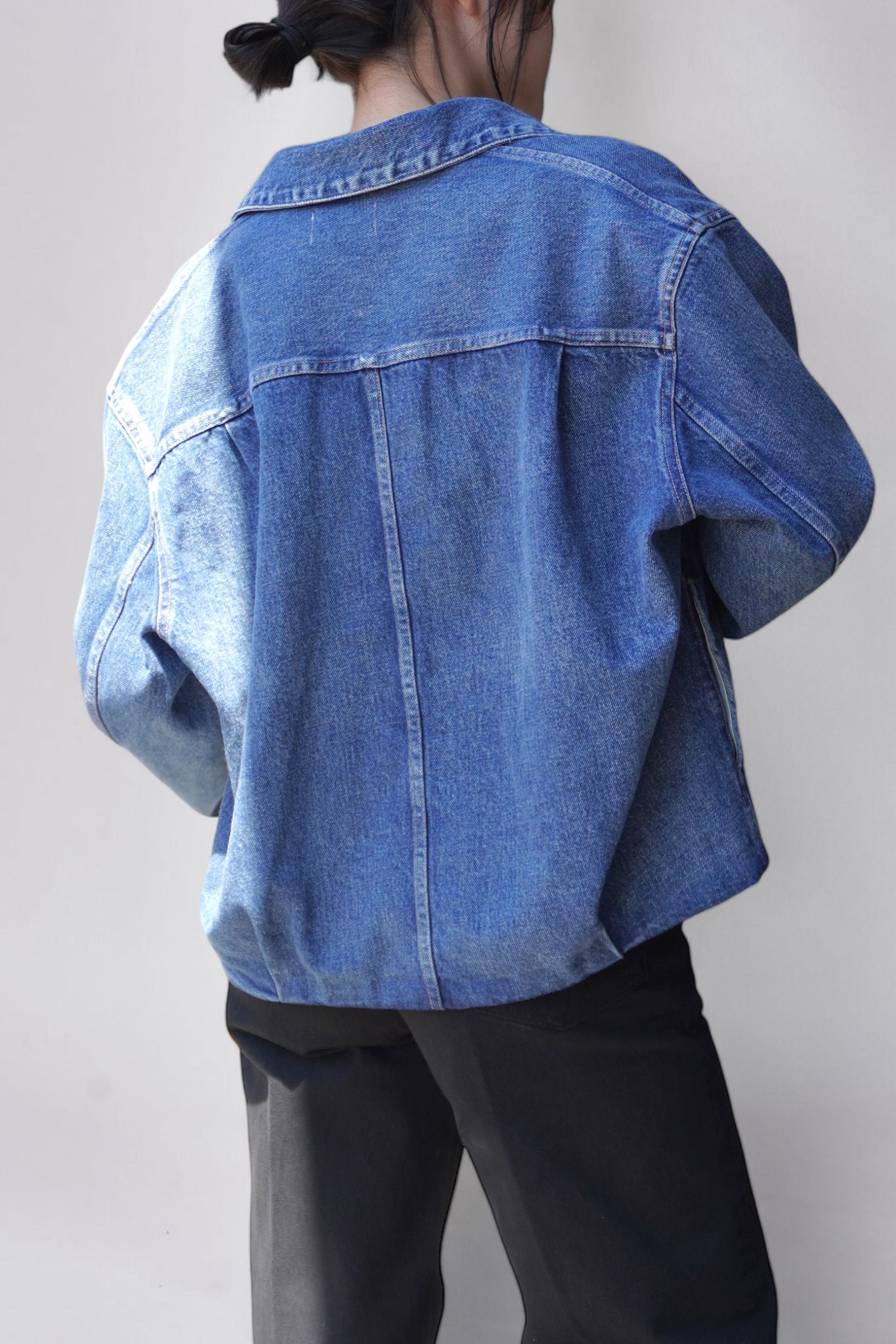THE JEAN JACKET / デニムジャケット (ヴィンテージブルー) / レディース