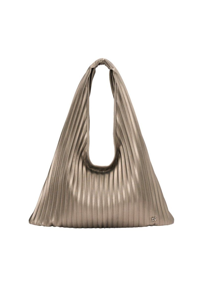 leather pleats bag (Silver) / レザープリーツバッグ (シルバー) / 26SS