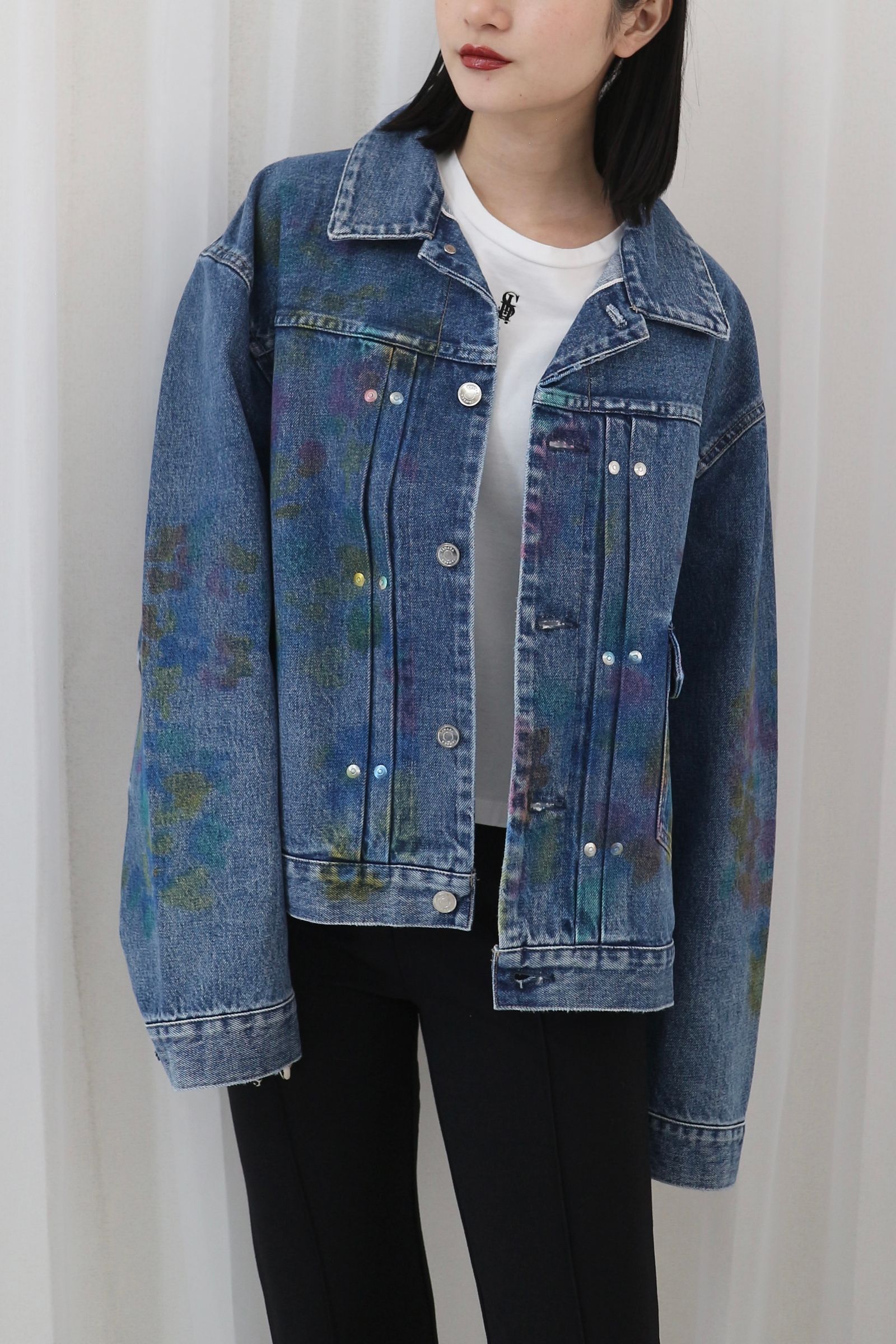NEW CLASSIC JEAN JACKET / ニュークラシックデニムジャケット / レディース (ブルーム)