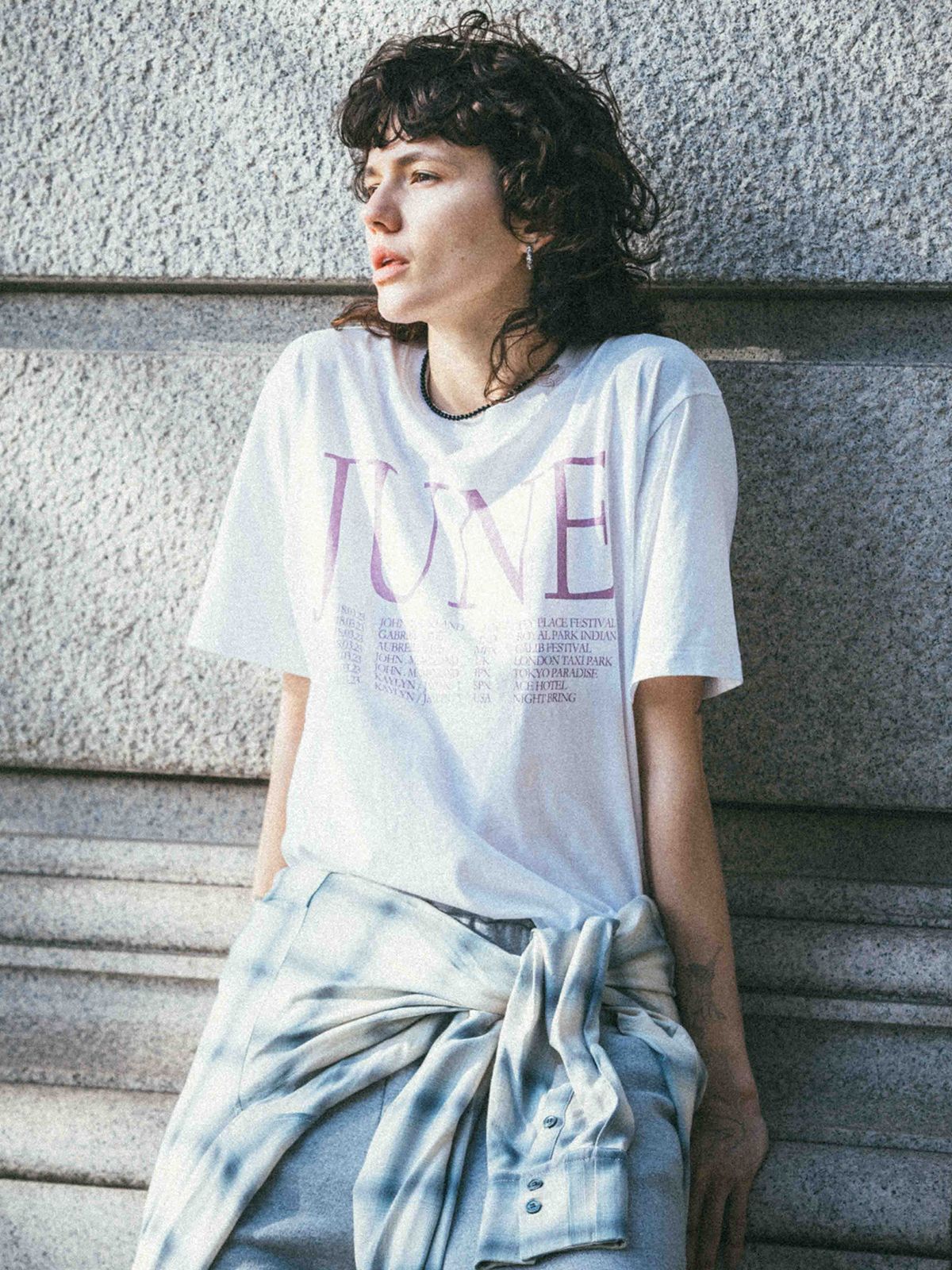 【新品未使用品】credona PARMANENT TEE CREDONA - 【25SS】PARMANENT TEE / パーマネント Tシャツ
