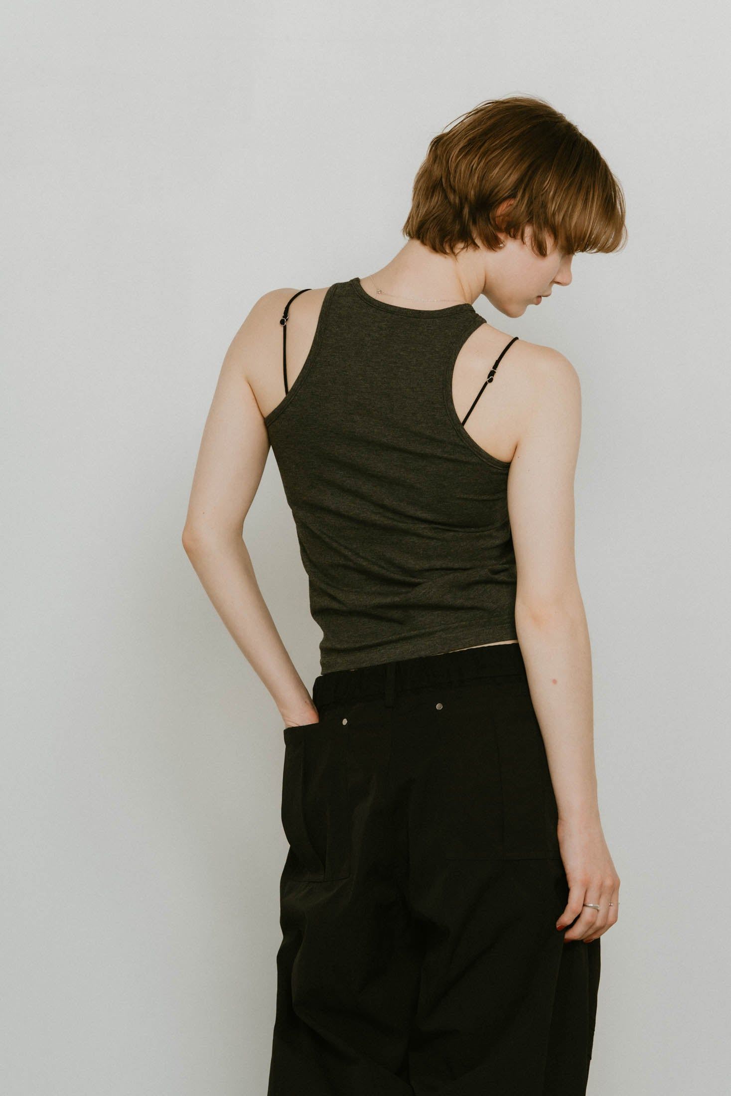 spring rugger shirt(unisex)/navy | KNUTH MARF