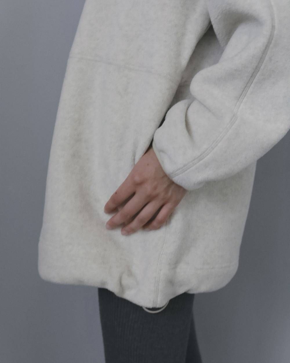 フリース 2ウェイ ワンピース (オートミール) Fleece 2way Onepiece (Oatmeal) /  26AW