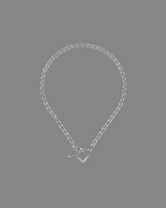 Heart Necklace (Small Link) / ハートネックレス スモールリンク (シルバー)