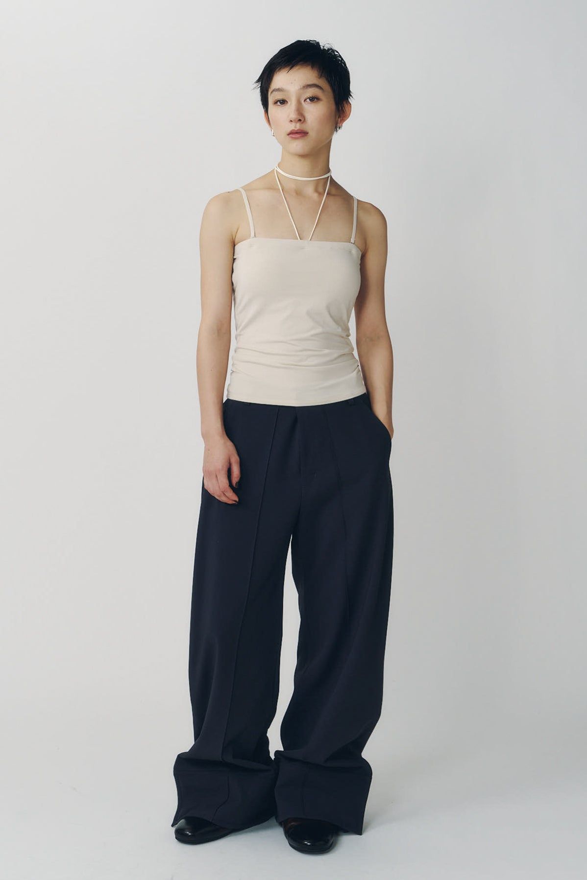 メニーウェイ ブラトップ (アイボリー) many way bra top (Ivory) / 26AW