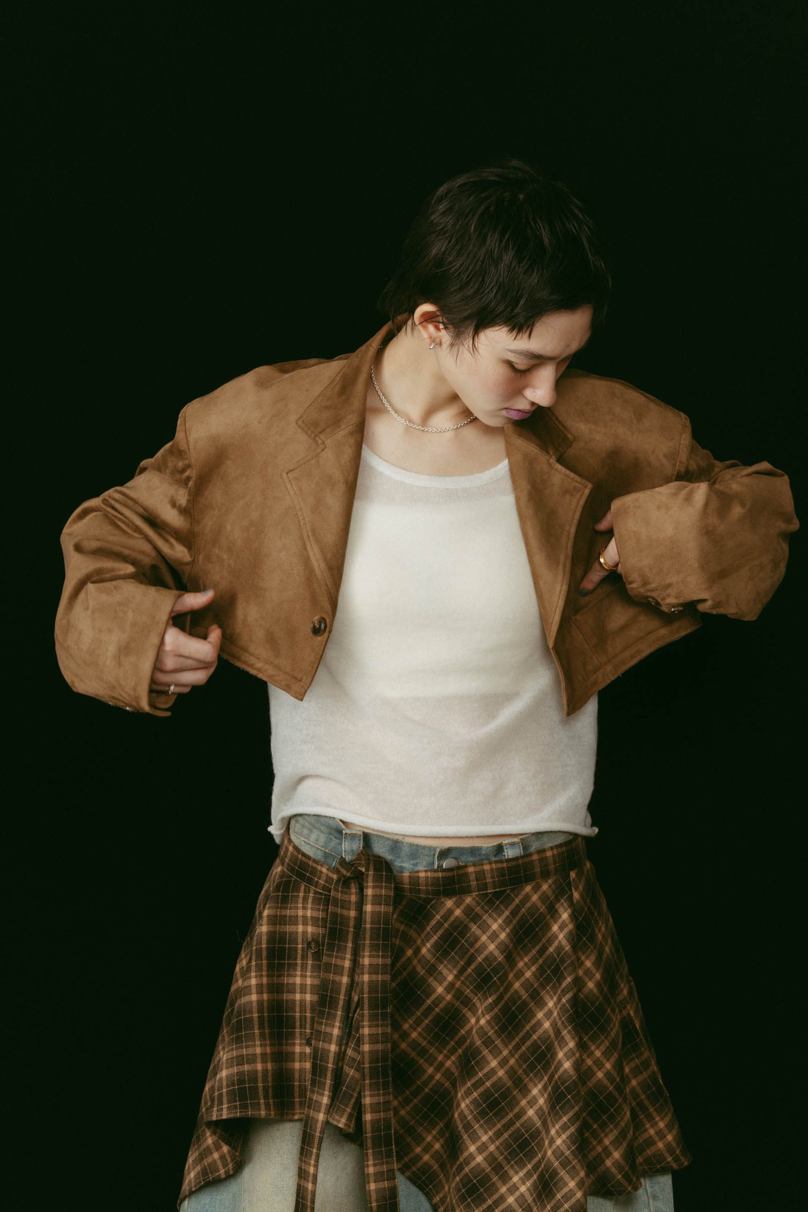 custom dad jacket / カスタムダッドジャケット (キャメル) / 25AW