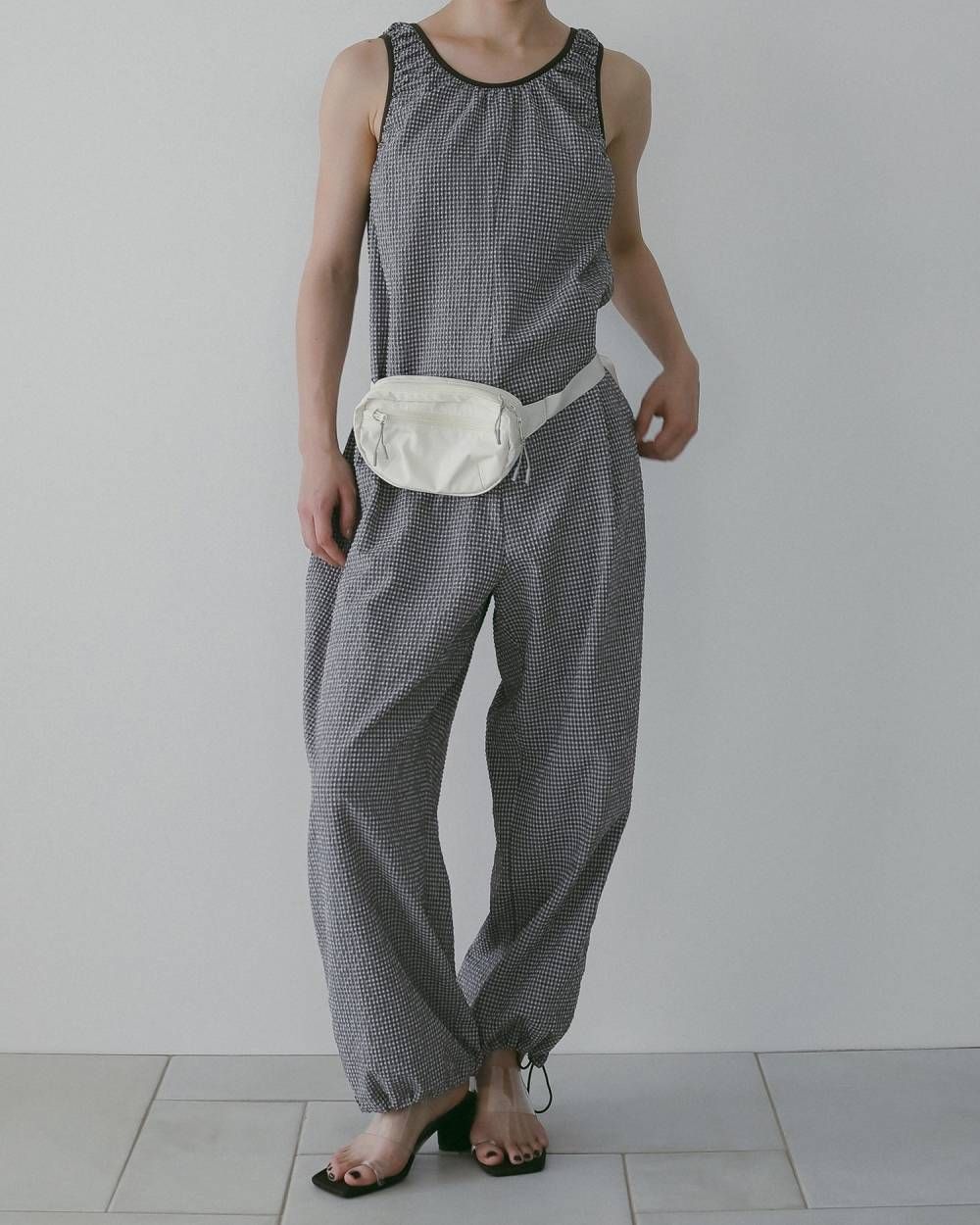 Square Clear Sandals (Clear) / スクエア クリアサンダル (クリア) / 26SS