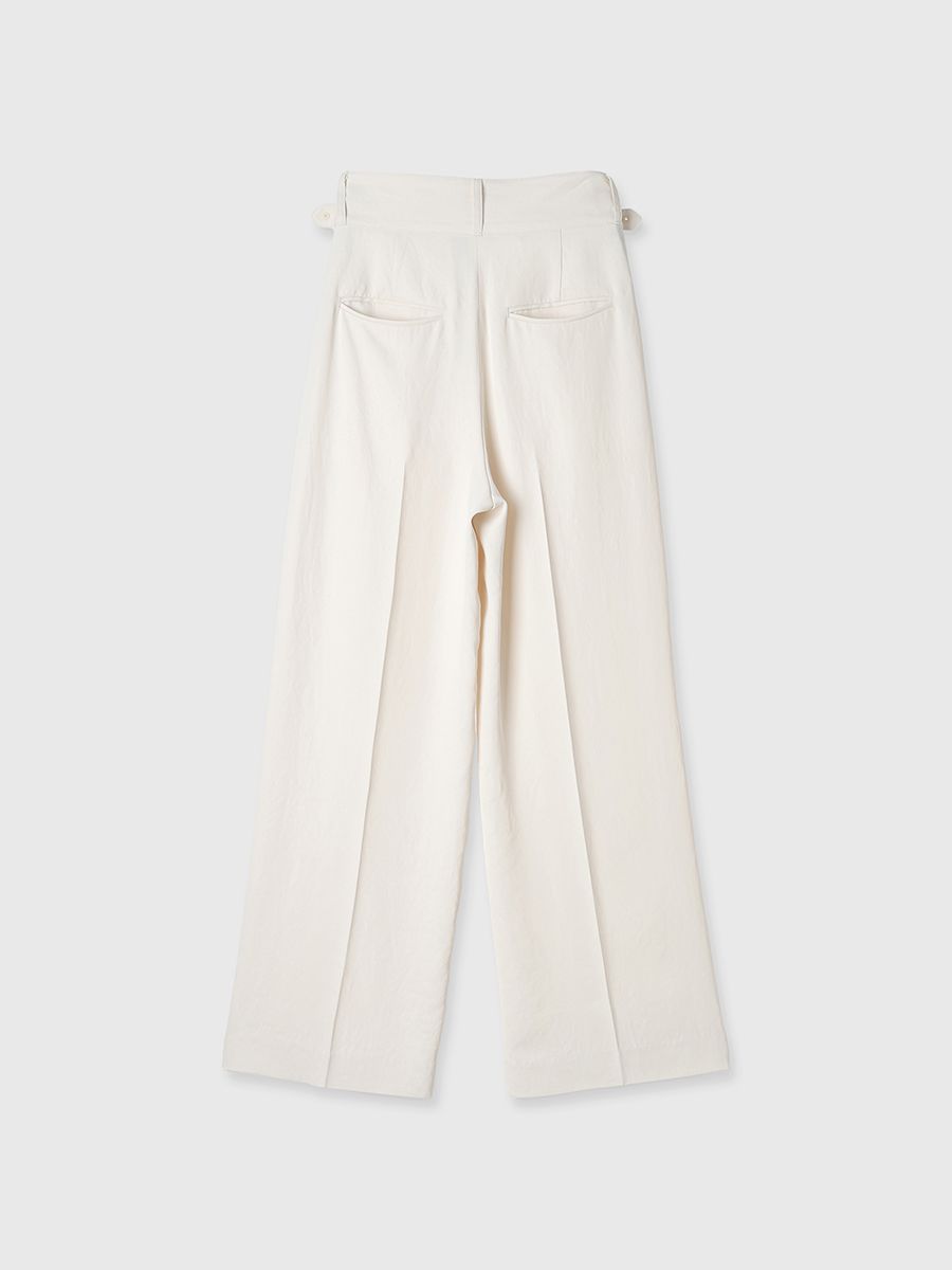 【25SS】ACETATE GURKHA PANTS / アセテート グルカパンツ (アイボリー)