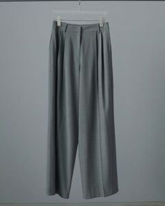 Panel Wide Pants / パネルワイドパンツ (グレー)