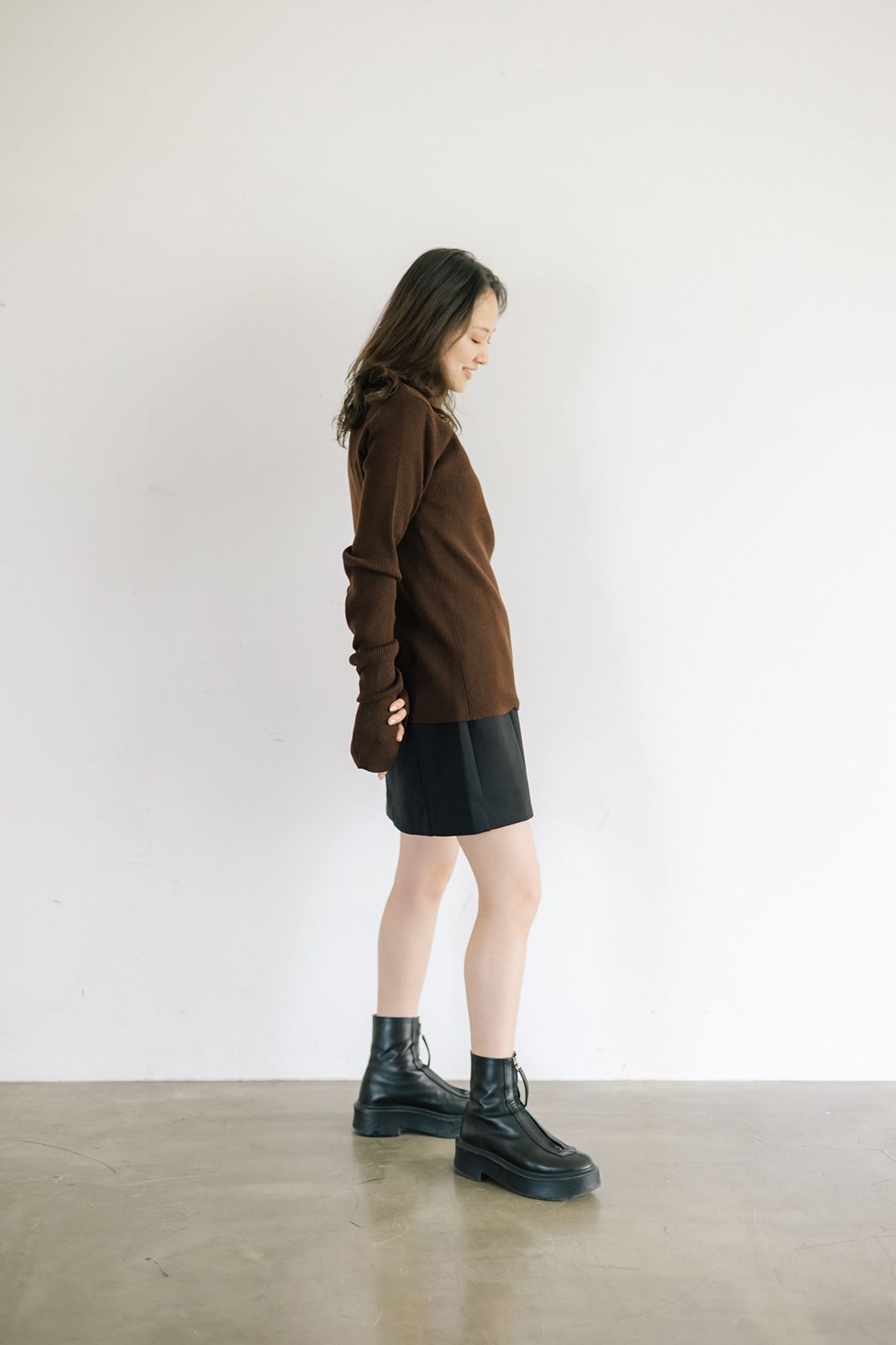 スウェットスカパン (ブラック) Sweat Skirt Pants (Black) / 26AW