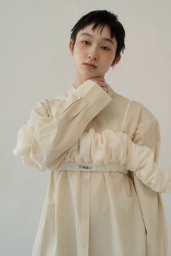 many way compact bustier / メニーウェイ コンパクト ビスチェ (アイボリー) / 25SS  Knuth Marf