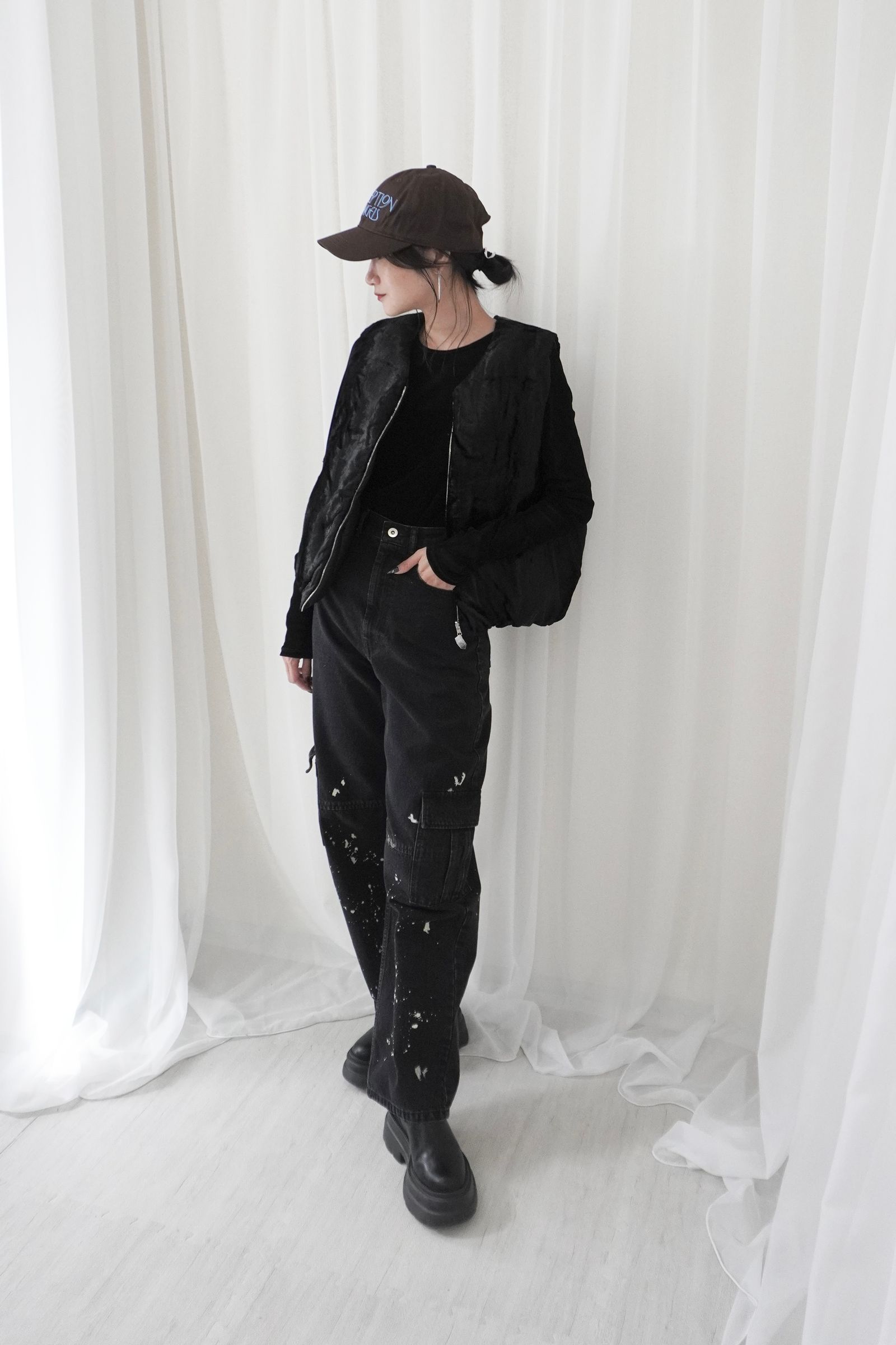 CREDONA - 【THE C】MESSAGE CAP (ブラウン) | Sir online store