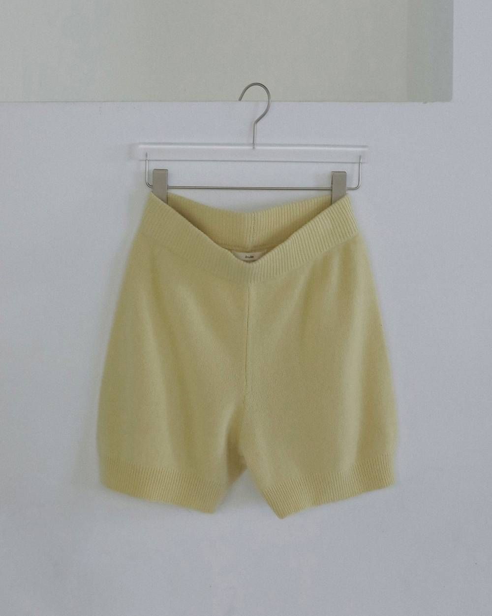 ウールニットブルマ (イエロー) Wool Knit Bloomer (Yellow) / 26AW 【6月29日まで期間限定予約】