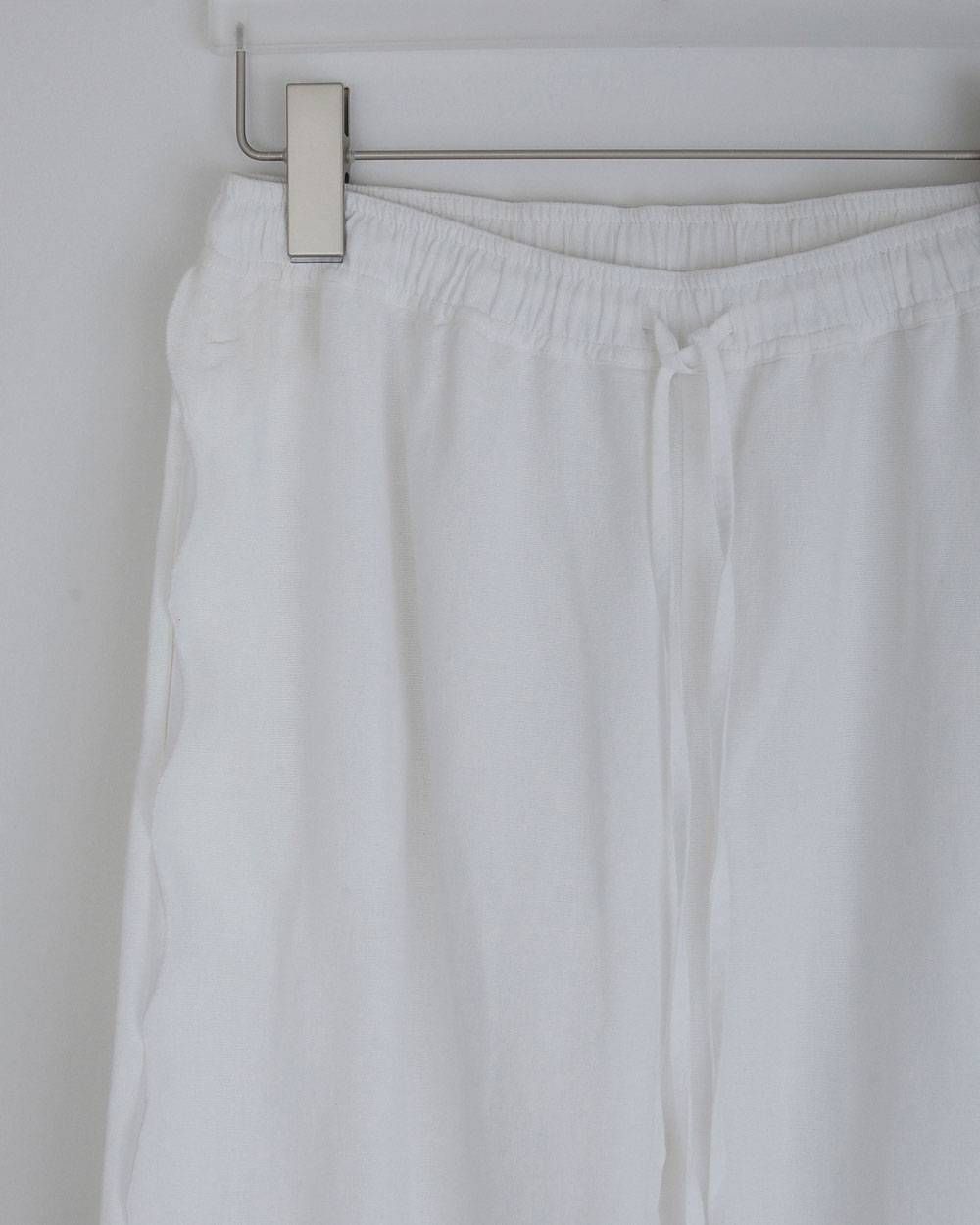 カットワーク レースパンツ (ホワイト) Cutwork Lace Pants (White) / 27SS