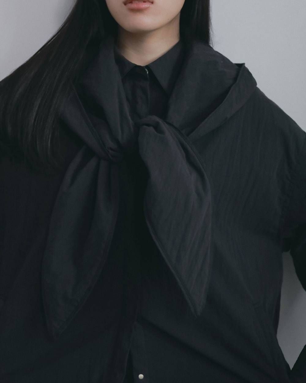 パッデッド フーディ (ブラック) Padded Hoodie Shirts (Black) / 26AW 【6月29日まで期間限定予約】