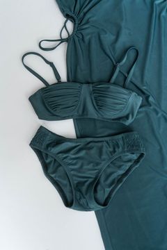 2way one piece swim wear / ワンピーススイムウェア (グリーン) / 水着