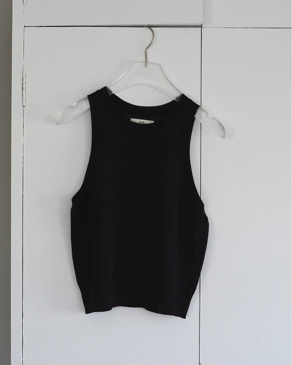 ハイゲージ シアータンクトップ (ブラウン) Highgauge Sheer Tanktop (Brown) / 26SS