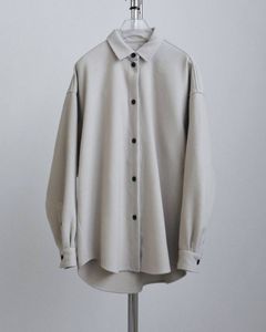 ウールオーバーシャツ (アイボリー) Wool Over Shirts (Ivory) / 26AW 【6月29日まで期間限定予約】