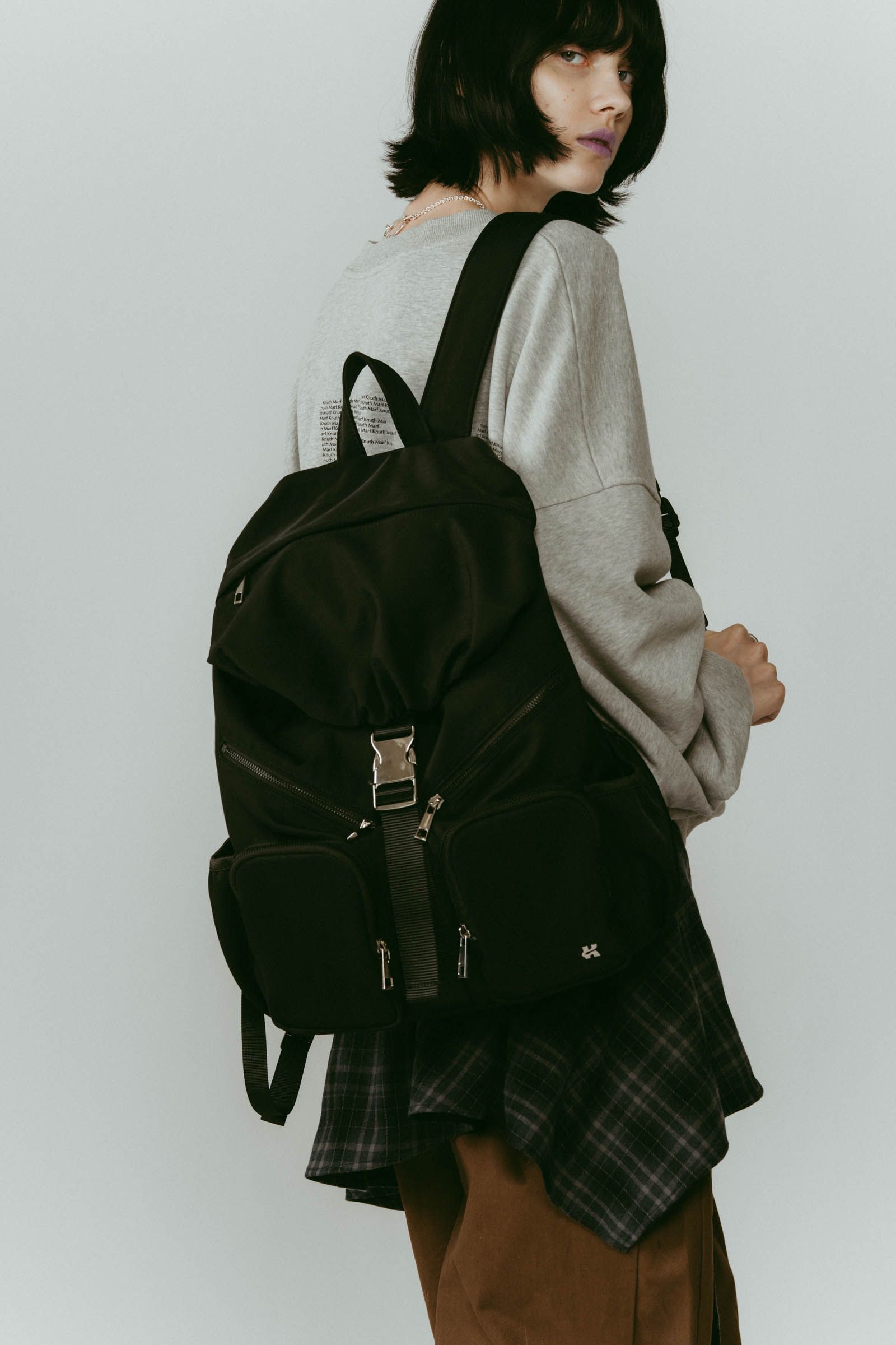nylon back pack / ナイロンバックパック (ブラック) / 25AW