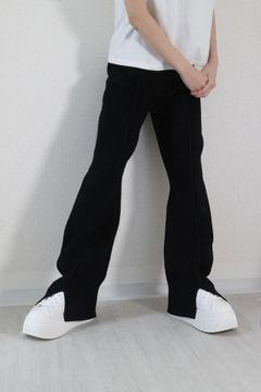 MOGOL KT PT / モールニットパンツ (ブラック)
